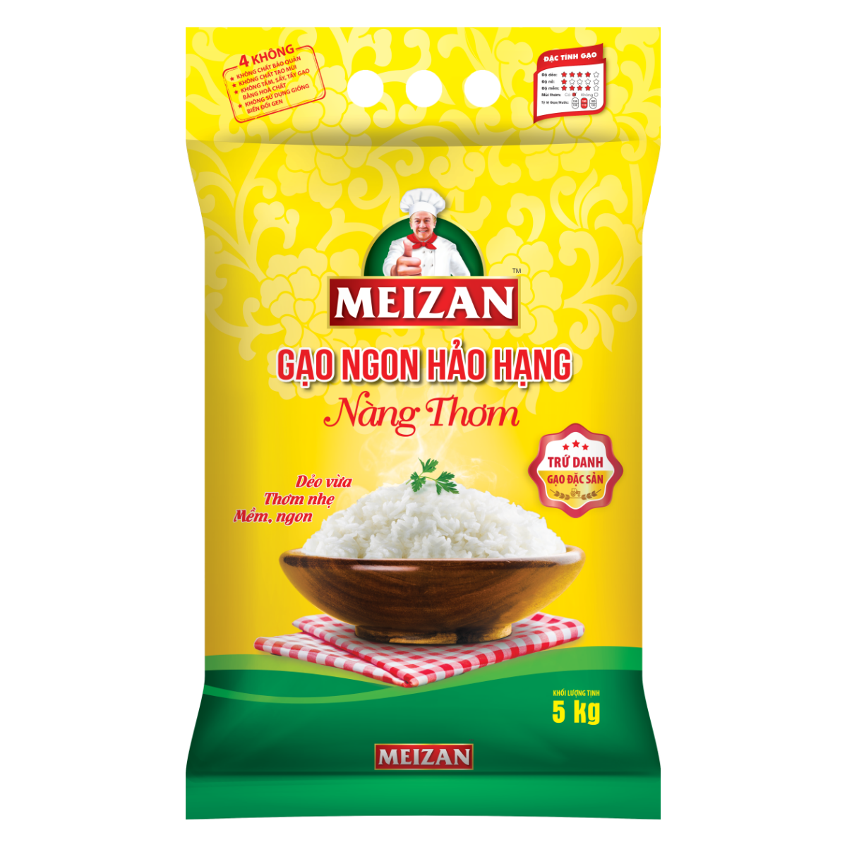 Gạo Ngon Hảo Hạng MEIZAN Nàng Thơm