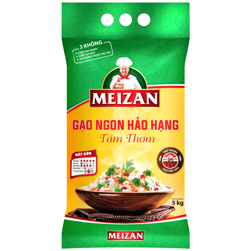 Gạo Ngon Hảo Hạng MEIZAN Tám Thơm